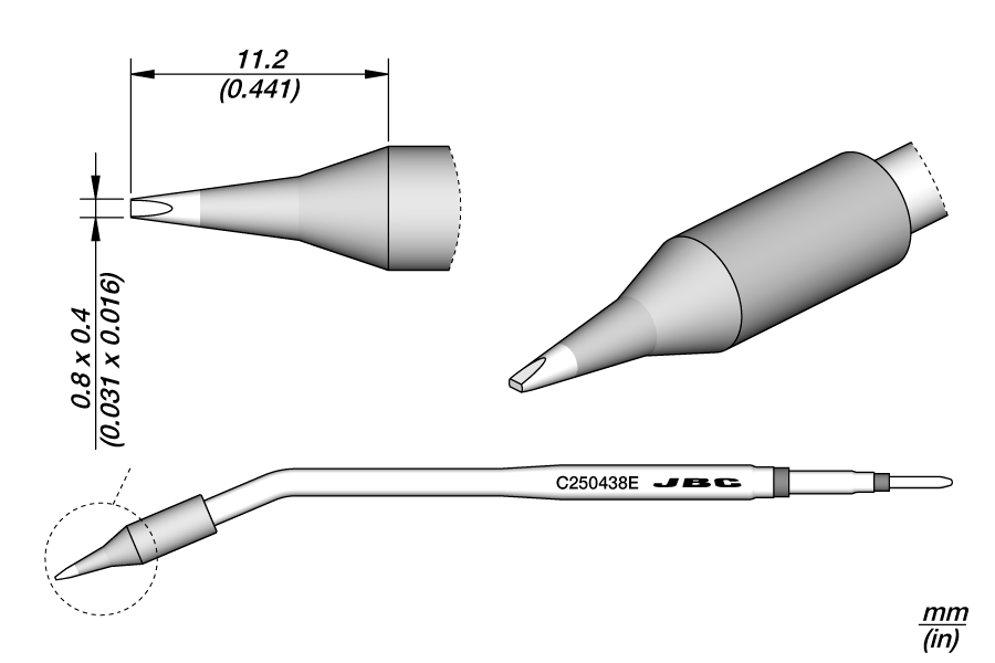 C250438E Chisel Cartridge